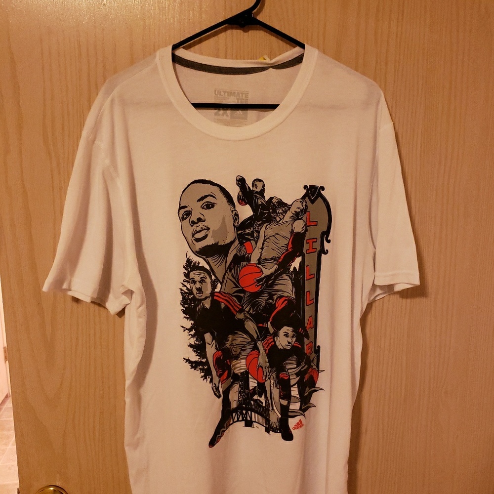 Damion Lillard Adidas Rose City Shirt